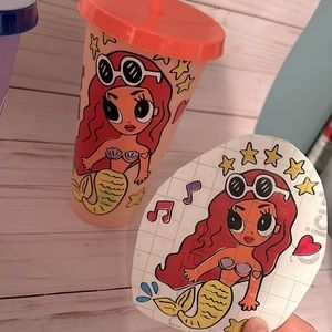 Karol G theme tumblers